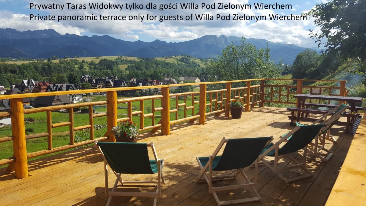 Willa Pod Zielonym Wierchem Zakopane Buitenkant foto